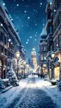 D01-HELSINKI: Jugando con la nieve de noche