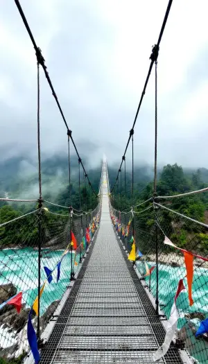 El puente de Indiana Jones existe y está en Bután