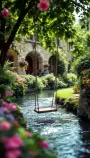 FRIBURGO: Augustinermuseum, Dreisam y columpio