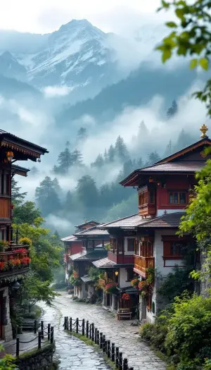 Gangtey, el pueblo más típico de Bután